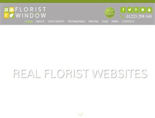 Tablet Screenshot of floristwindow.com